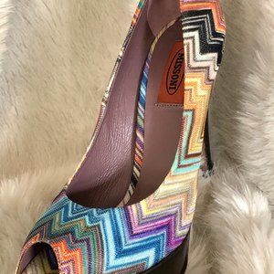 Missoni Womens Shoes Pumps Open Toe